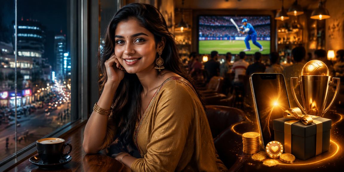 Bangalore MG Road model promoting cricket betting